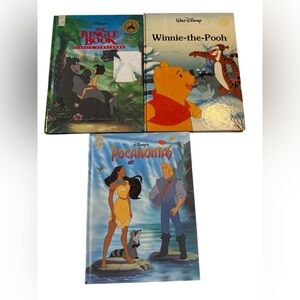 Vintage Walt Disney classic story books 3 pack bundled EUC